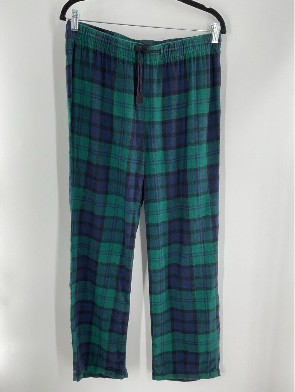 Old Navy Medium Flannel Pajama Pants Men’s Blue Green 106